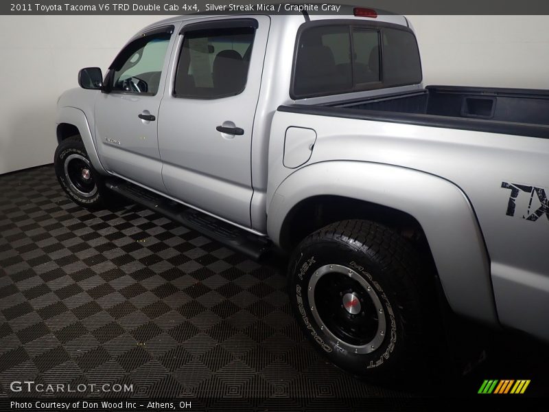 Silver Streak Mica / Graphite Gray 2011 Toyota Tacoma V6 TRD Double Cab 4x4