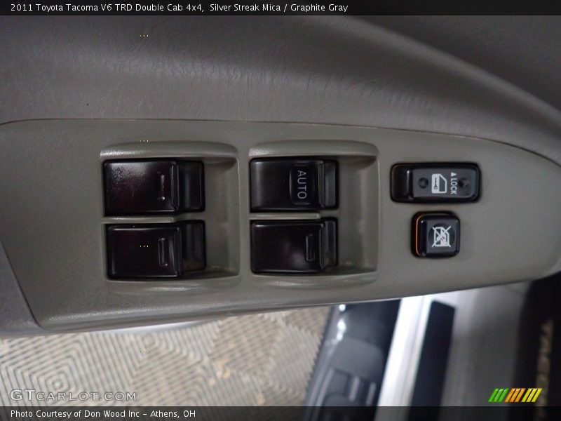 Silver Streak Mica / Graphite Gray 2011 Toyota Tacoma V6 TRD Double Cab 4x4