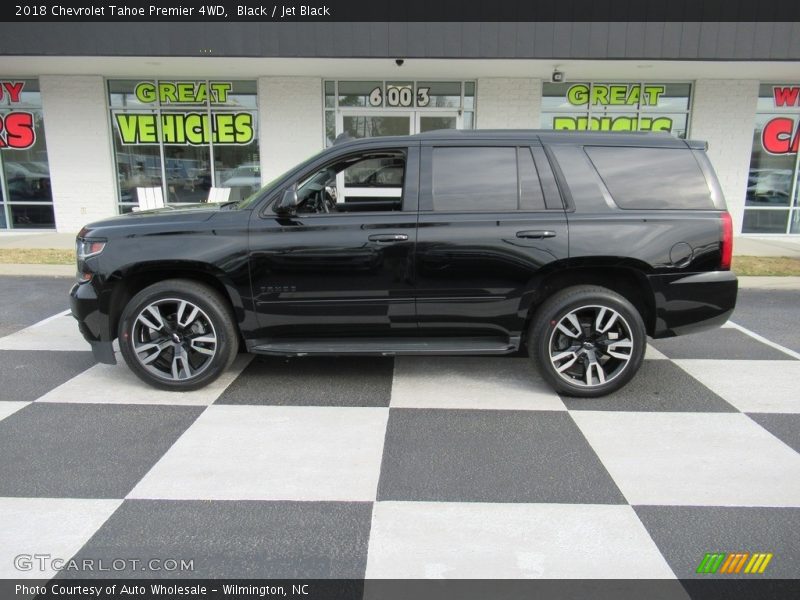 Black / Jet Black 2018 Chevrolet Tahoe Premier 4WD
