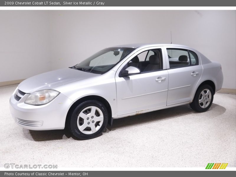Silver Ice Metallic / Gray 2009 Chevrolet Cobalt LT Sedan