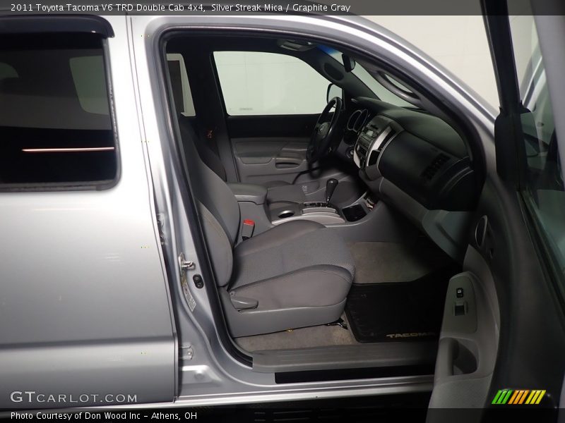 Silver Streak Mica / Graphite Gray 2011 Toyota Tacoma V6 TRD Double Cab 4x4