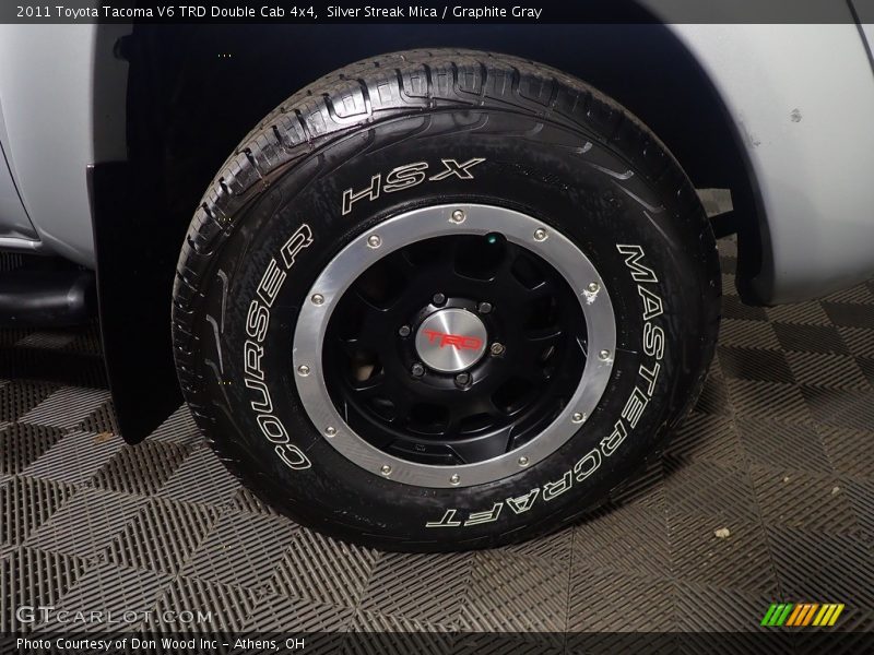 Silver Streak Mica / Graphite Gray 2011 Toyota Tacoma V6 TRD Double Cab 4x4