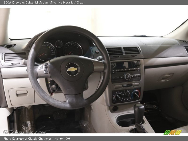 Silver Ice Metallic / Gray 2009 Chevrolet Cobalt LT Sedan