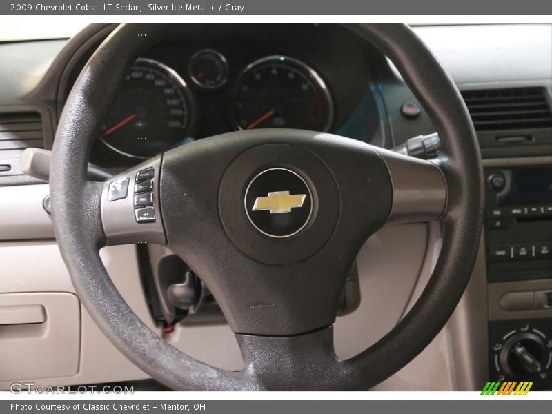 Silver Ice Metallic / Gray 2009 Chevrolet Cobalt LT Sedan