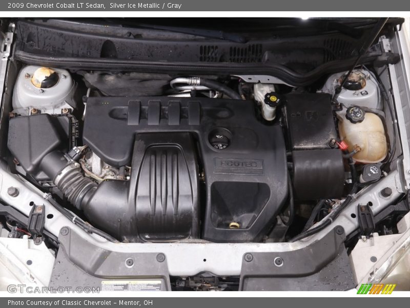 Silver Ice Metallic / Gray 2009 Chevrolet Cobalt LT Sedan