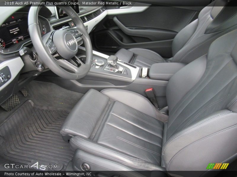  2018 A5 Premium Plus quattro Coupe Black Interior