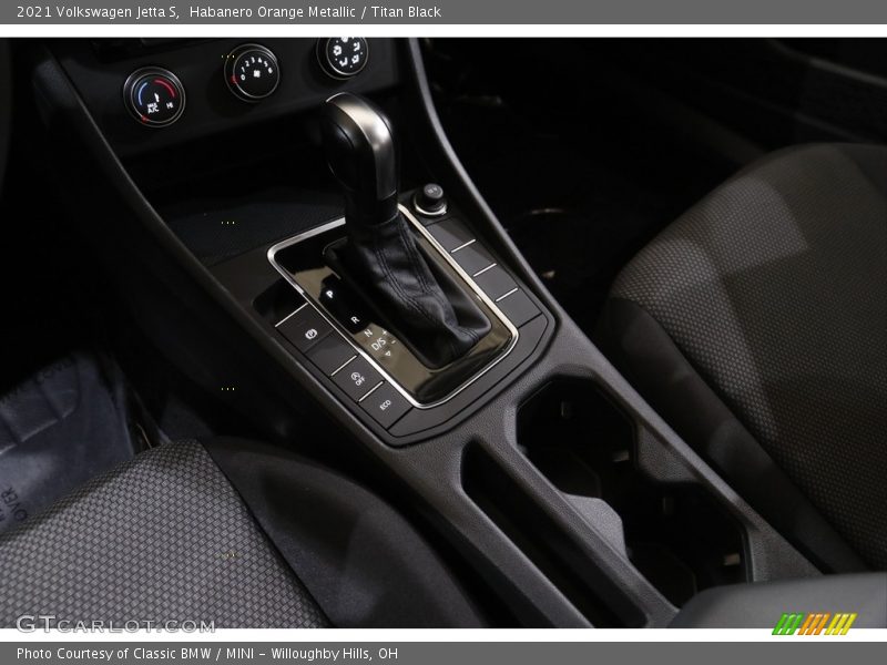 Habanero Orange Metallic / Titan Black 2021 Volkswagen Jetta S