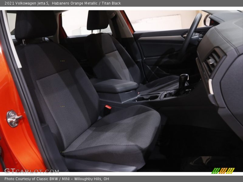 Habanero Orange Metallic / Titan Black 2021 Volkswagen Jetta S