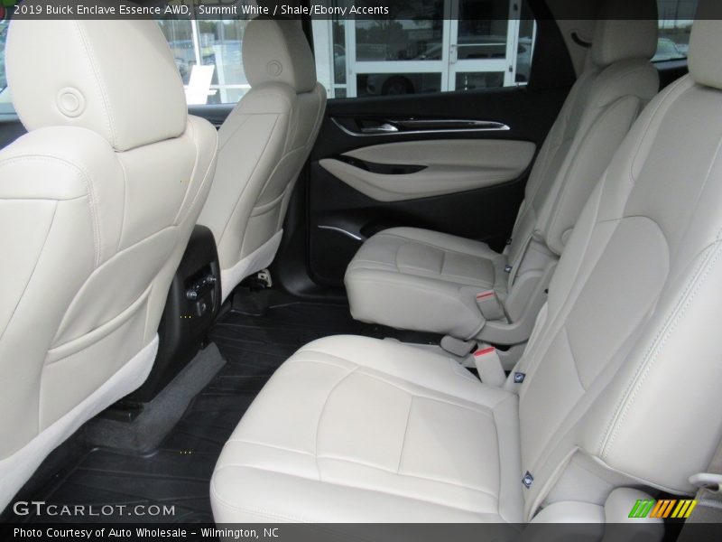 Summit White / Shale/Ebony Accents 2019 Buick Enclave Essence AWD