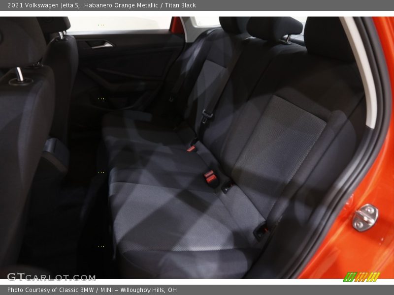 Habanero Orange Metallic / Titan Black 2021 Volkswagen Jetta S