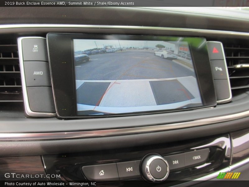 Summit White / Shale/Ebony Accents 2019 Buick Enclave Essence AWD