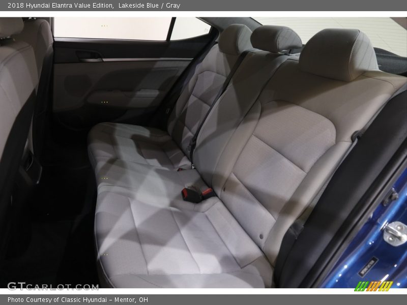 Lakeside Blue / Gray 2018 Hyundai Elantra Value Edition