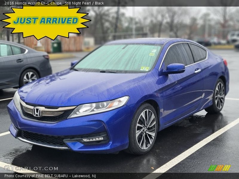 Still Night Pearl / Black 2016 Honda Accord EX-L Coupe