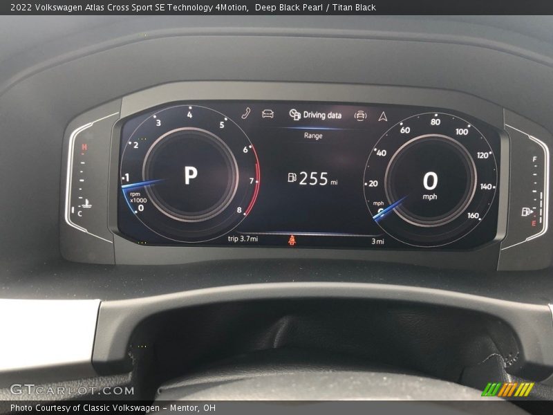  2022 Atlas Cross Sport SE Technology 4Motion SE Technology 4Motion Gauges