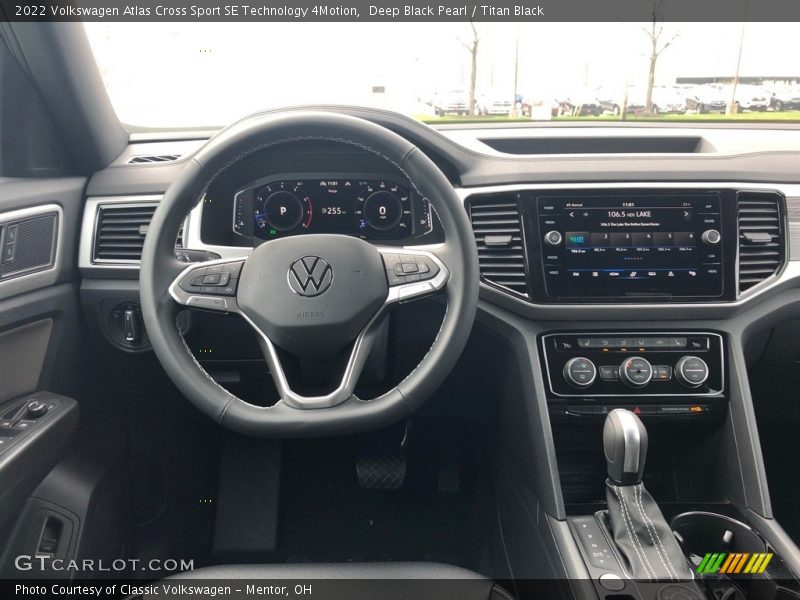 Dashboard of 2022 Atlas Cross Sport SE Technology 4Motion