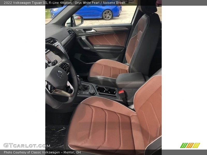  2022 Tiguan SEL R-Line 4Motion Noisette Brown Interior