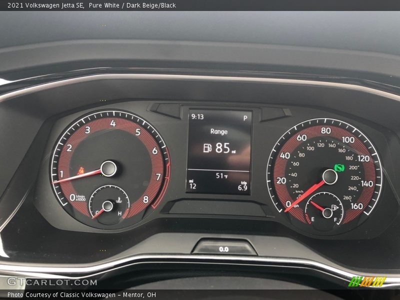  2021 Jetta SE SE Gauges