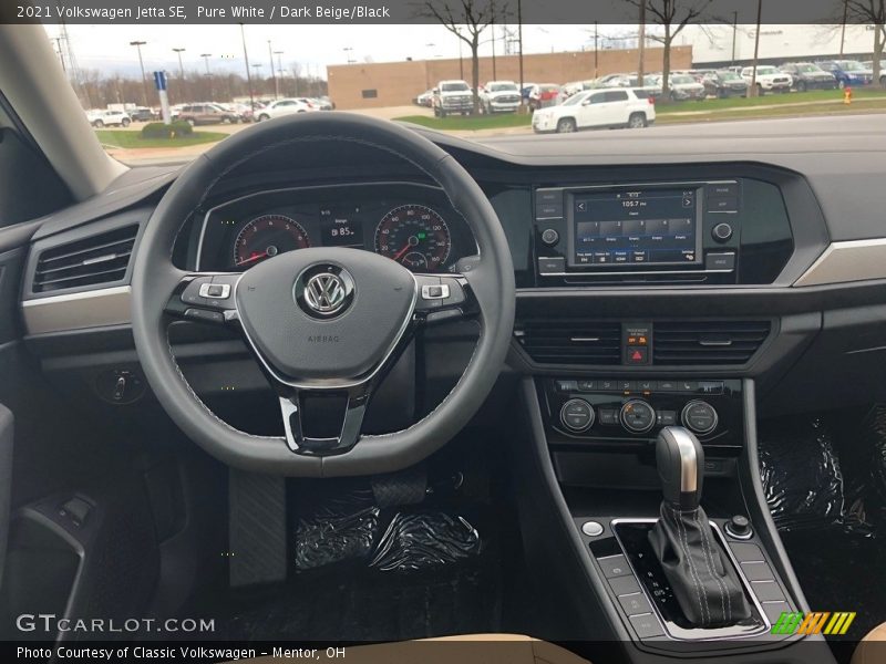 Dashboard of 2021 Jetta SE