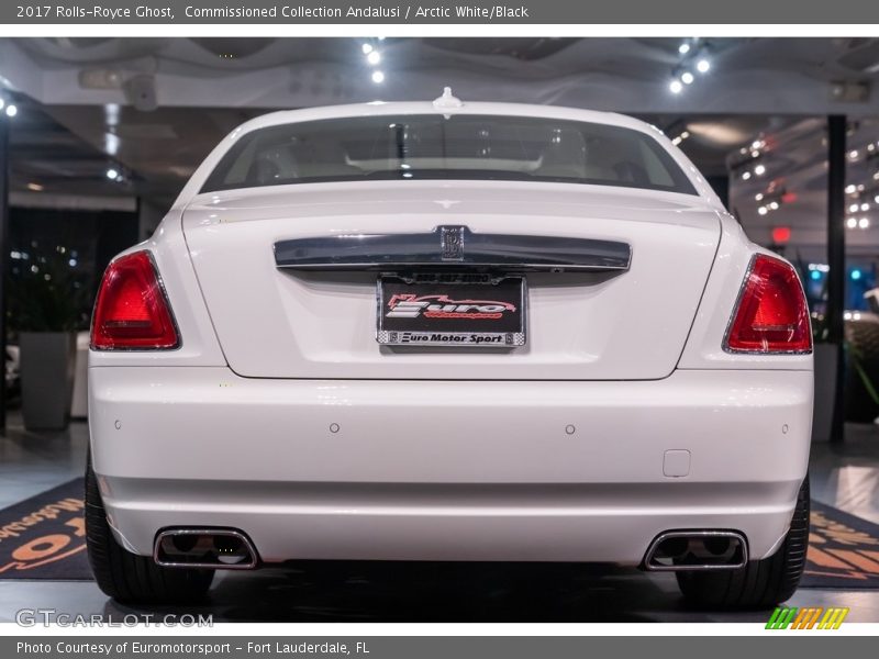 Commissioned Collection Andalusi / Arctic White/Black 2017 Rolls-Royce Ghost