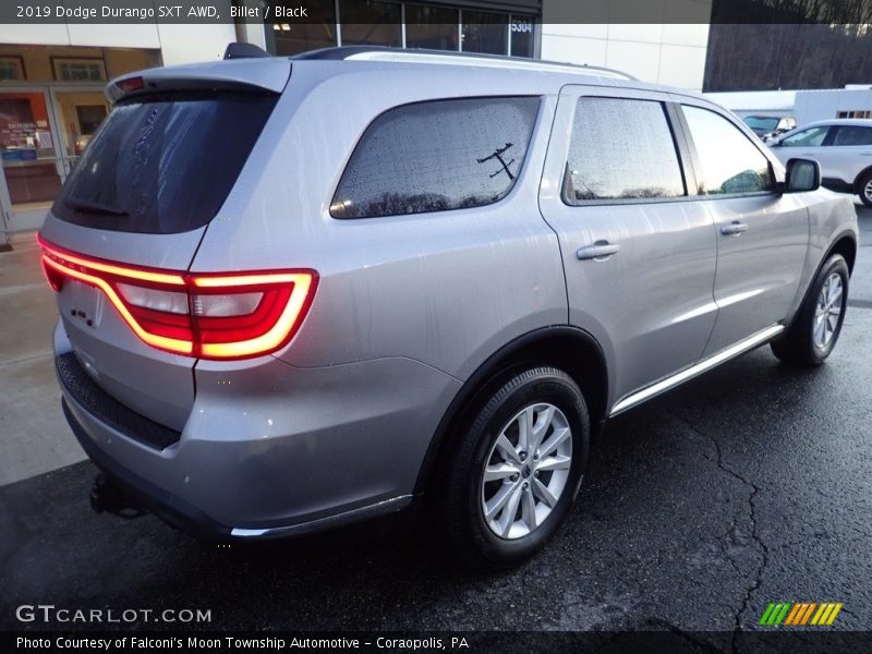 Billet / Black 2019 Dodge Durango SXT AWD