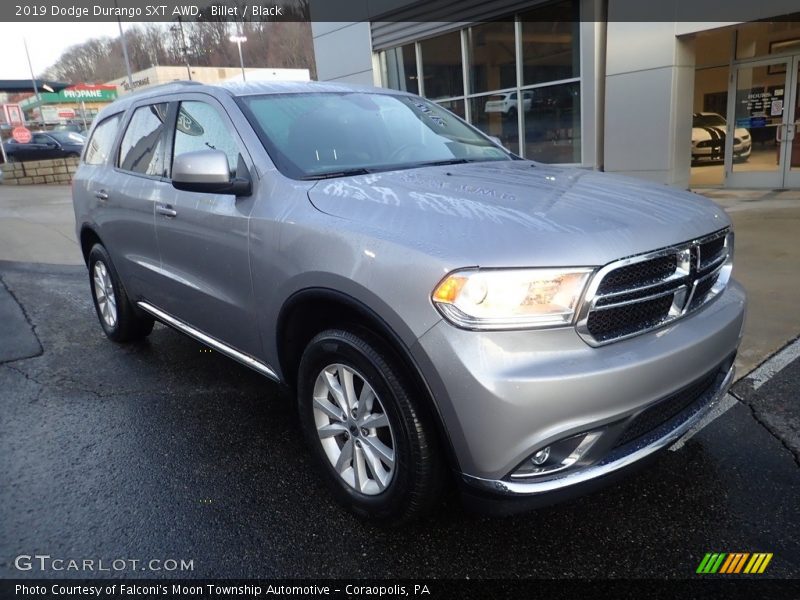 Billet / Black 2019 Dodge Durango SXT AWD