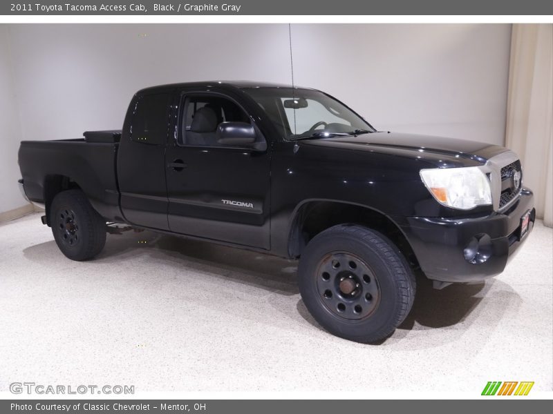 Black / Graphite Gray 2011 Toyota Tacoma Access Cab
