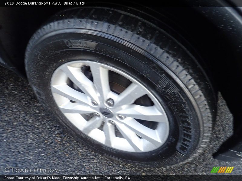 Billet / Black 2019 Dodge Durango SXT AWD