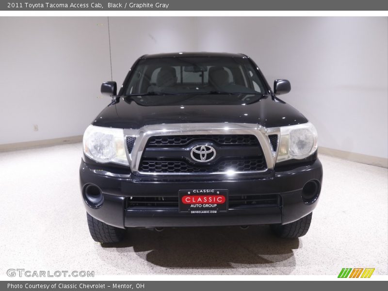 Black / Graphite Gray 2011 Toyota Tacoma Access Cab