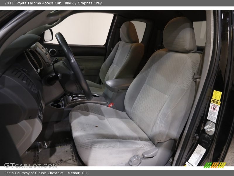 Black / Graphite Gray 2011 Toyota Tacoma Access Cab