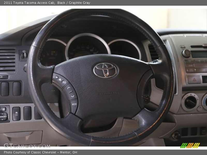 Black / Graphite Gray 2011 Toyota Tacoma Access Cab