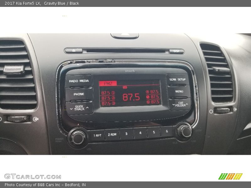 Controls of 2017 Forte5 LX