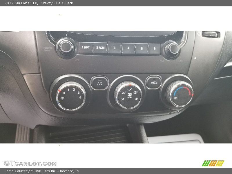 Gravity Blue / Black 2017 Kia Forte5 LX