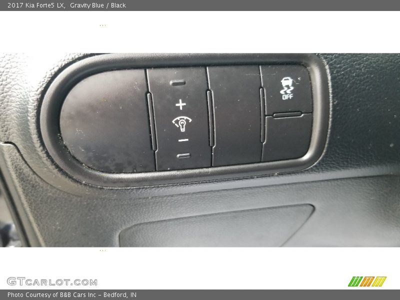 Gravity Blue / Black 2017 Kia Forte5 LX