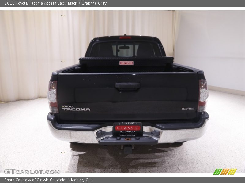 Black / Graphite Gray 2011 Toyota Tacoma Access Cab