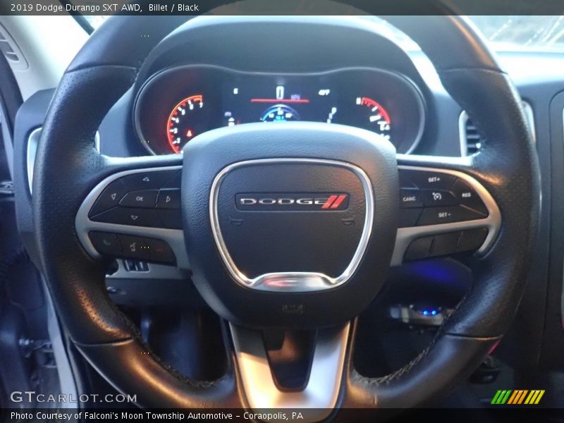 Billet / Black 2019 Dodge Durango SXT AWD