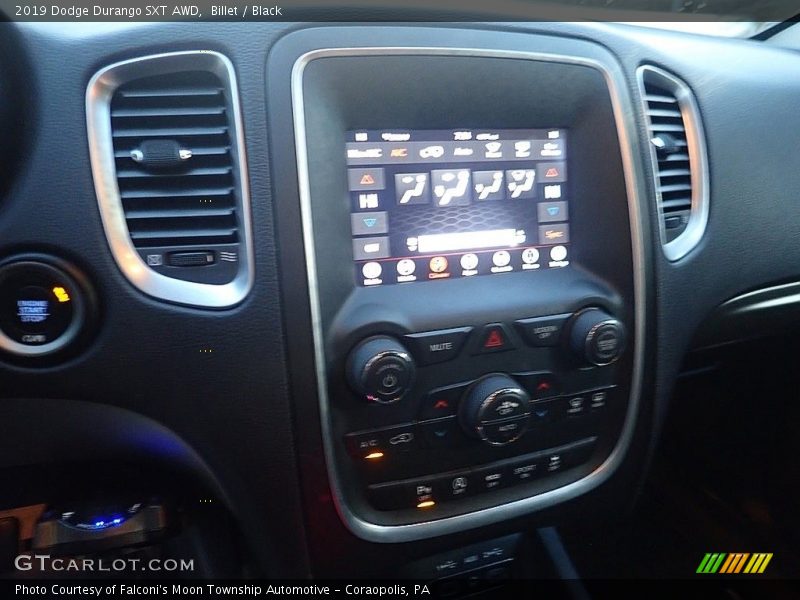 Billet / Black 2019 Dodge Durango SXT AWD