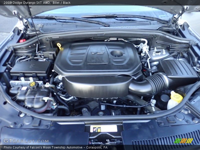 Billet / Black 2019 Dodge Durango SXT AWD