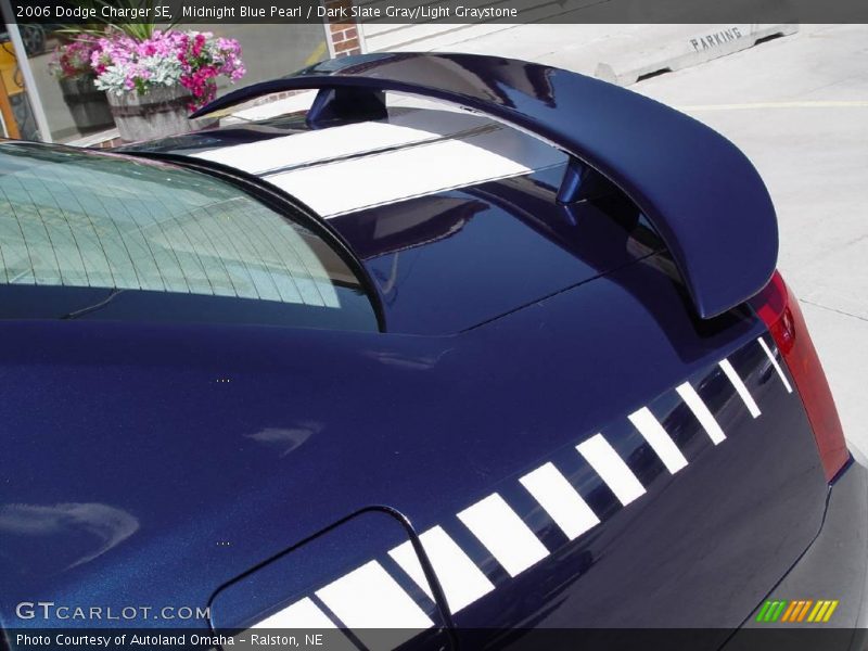 Midnight Blue Pearl / Dark Slate Gray/Light Graystone 2006 Dodge Charger SE