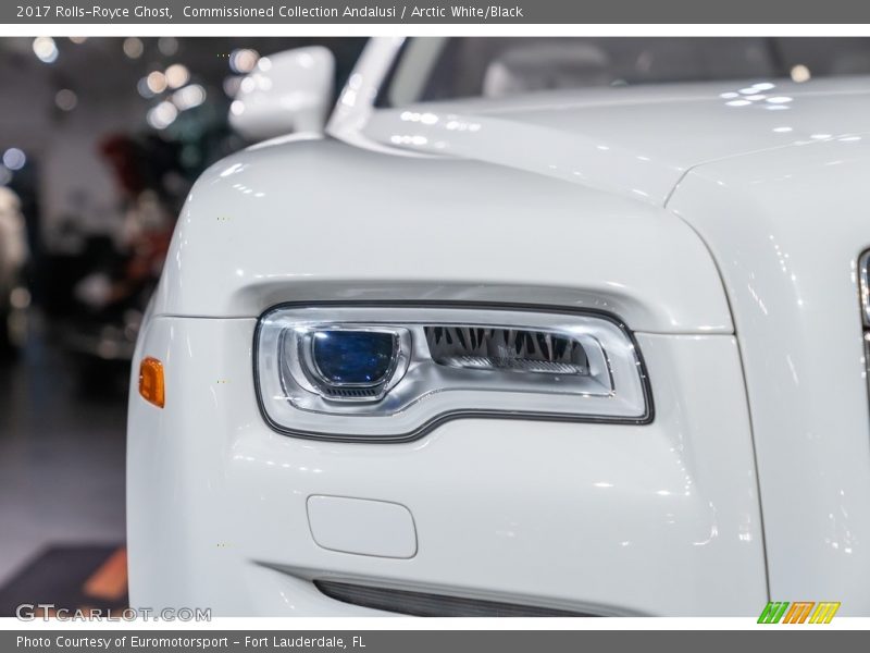 Commissioned Collection Andalusi / Arctic White/Black 2017 Rolls-Royce Ghost