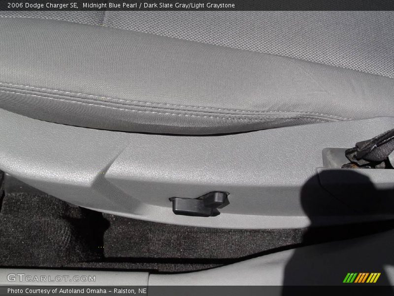 Midnight Blue Pearl / Dark Slate Gray/Light Graystone 2006 Dodge Charger SE