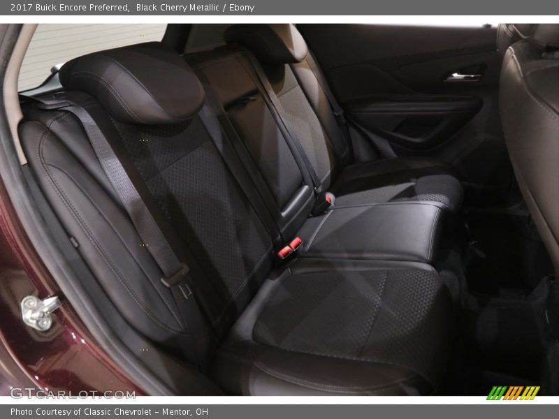 Black Cherry Metallic / Ebony 2017 Buick Encore Preferred