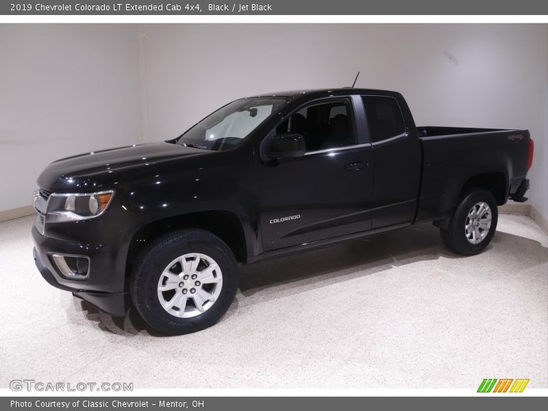 Black / Jet Black 2019 Chevrolet Colorado LT Extended Cab 4x4