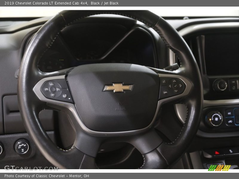 Black / Jet Black 2019 Chevrolet Colorado LT Extended Cab 4x4
