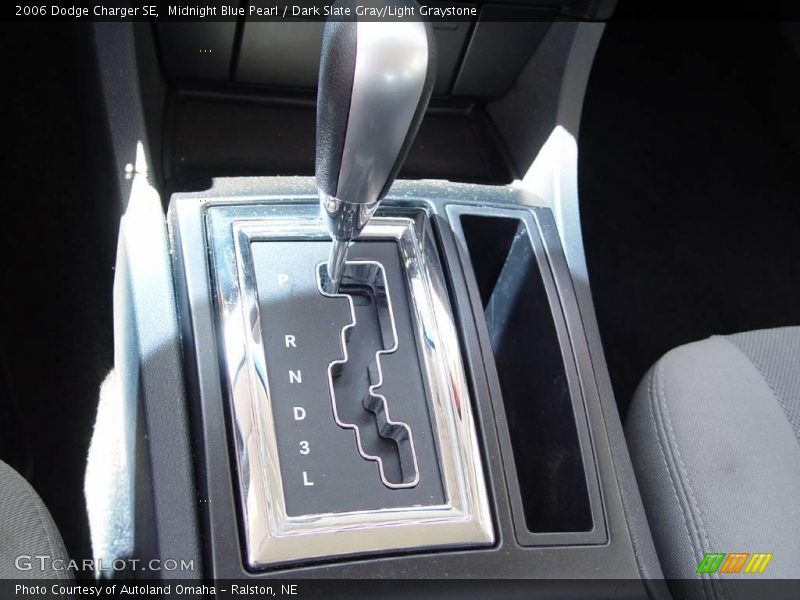 Midnight Blue Pearl / Dark Slate Gray/Light Graystone 2006 Dodge Charger SE