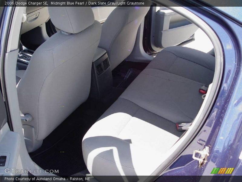 Midnight Blue Pearl / Dark Slate Gray/Light Graystone 2006 Dodge Charger SE