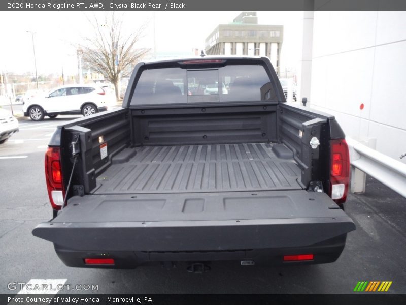 Crystal Black Pearl / Black 2020 Honda Ridgeline RTL AWD