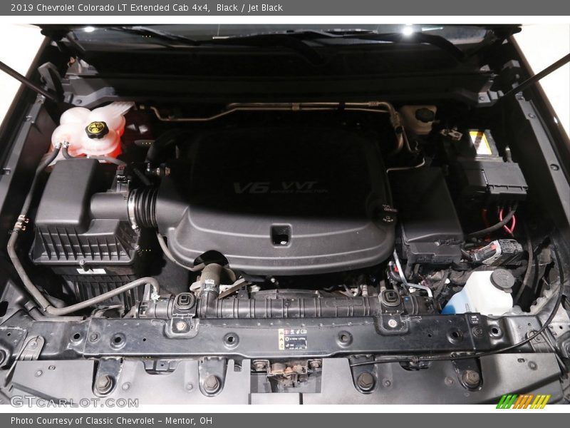 Black / Jet Black 2019 Chevrolet Colorado LT Extended Cab 4x4
