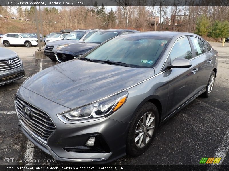 Machine Gray / Black 2019 Hyundai Sonata SE