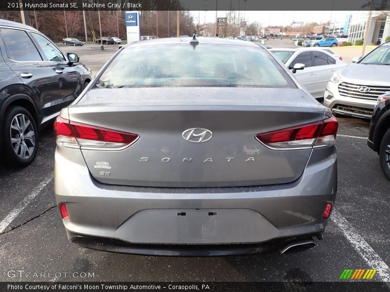 Machine Gray / Black 2019 Hyundai Sonata SE