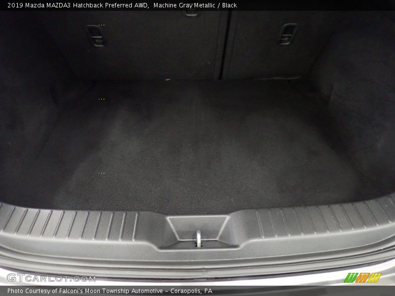 Machine Gray Metallic / Black 2019 Mazda MAZDA3 Hatchback Preferred AWD